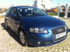 2006 AUDI A3 Sportback 2.0 TDI Ambition DPF azul - mejor precio | unprecio.es