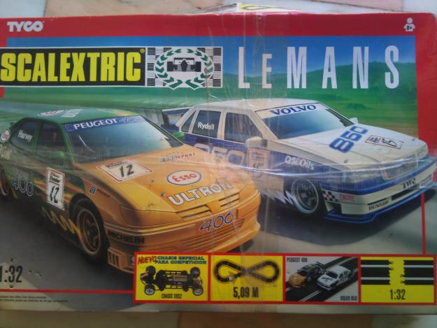 Scalextric lemans 5, 10 metros