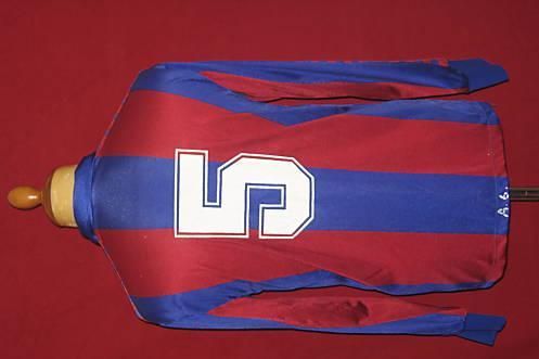 CAMISETA USADA VICTOR MUNOZ N°5 FC BARCELONA 198485