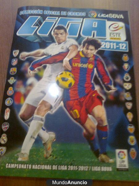 COLECCION LIGA BBVA 2011-12 EDICIONES ESTE COMPLETA Y NUEVA