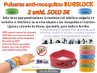 PULSERA ANTIMOSQUITOS BUGSLOCK - mejor precio | unprecio.es