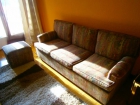 120 euros. sofá de 3 plazas con reposapies a juego - mejor precio | unprecio.es
