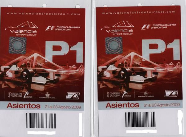 vendo entradas f1