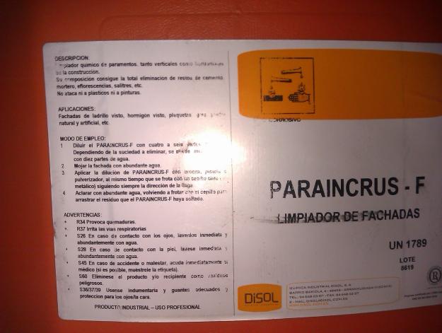 Vendo pintura de goma blanca
