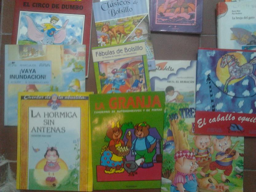 Gran lote de libros infantiles