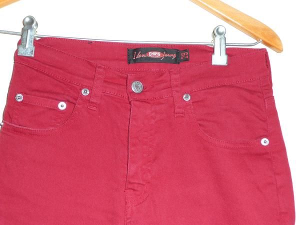 PANTALON ROJO CHIPIE T. 38 (LOTE 4 PRENDAS)