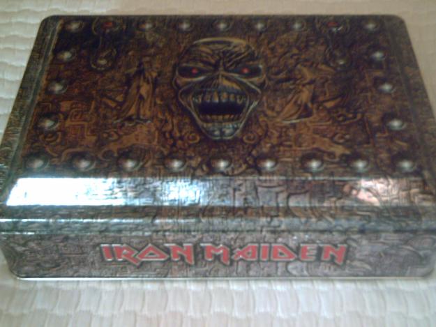 iron maiden caja metal