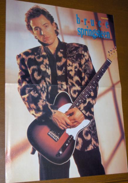 Poster  del cantante Bruce Spreensting