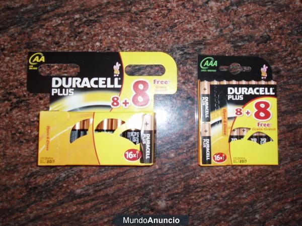 DURACELL Plus pilas alcalinas