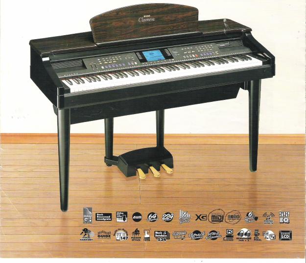 vendo piano clavinola,yamaha