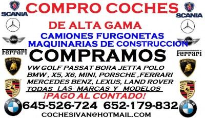 compramos coches vamos a domicilio pago al contado