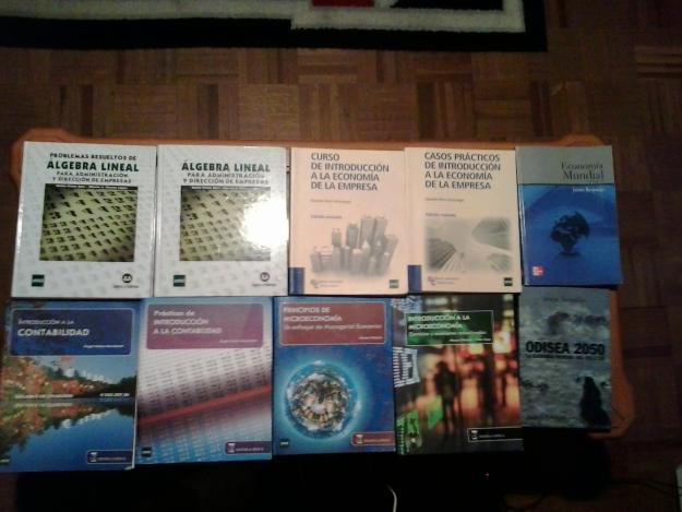 Libros ade primer curso uned