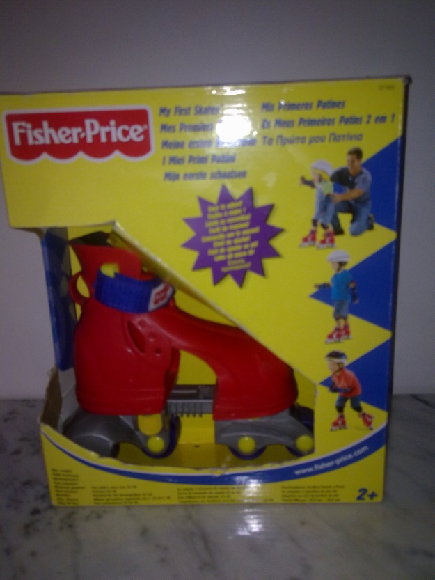 Patines 1 2 3 fisher price