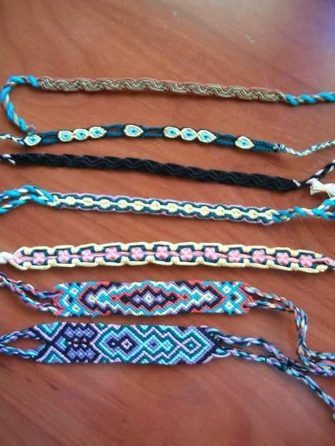 Pulseras artesanales