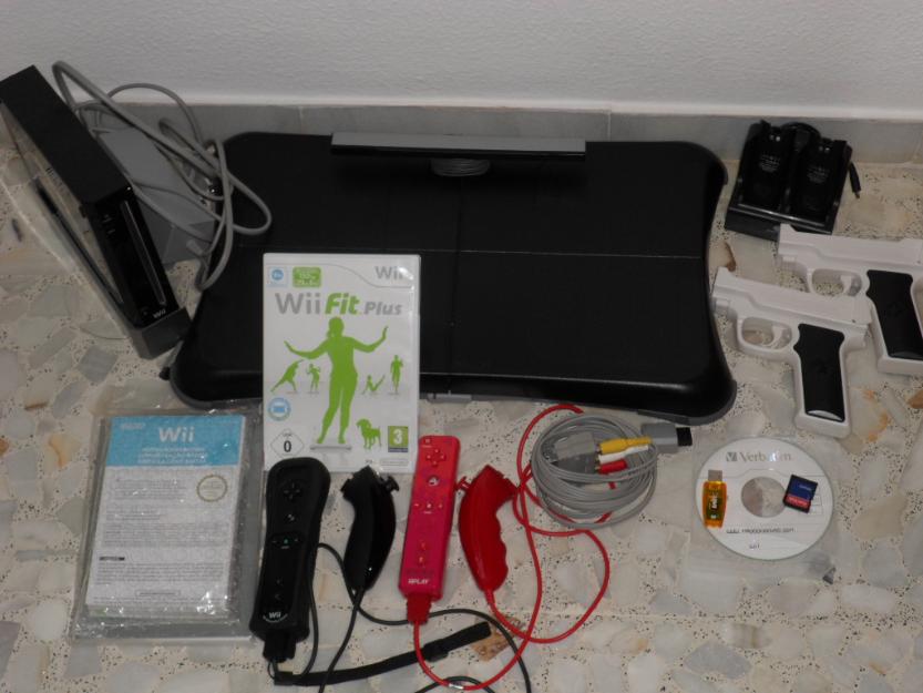 Vendo wii flasheada + accesorios