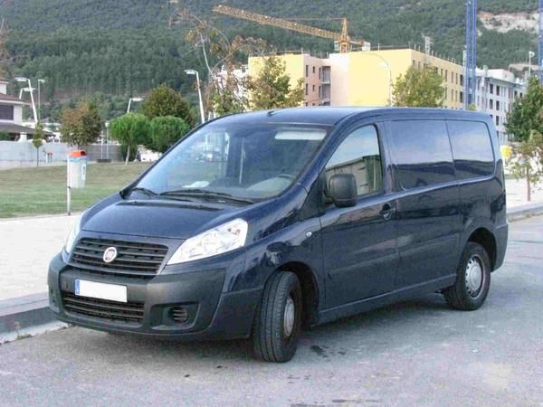 Fiat Scudo preparada para camping en garantia del 2007