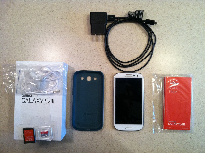 Samsung Galaxy S3 blanco de 16 GB con Micro SD de cualquier operador