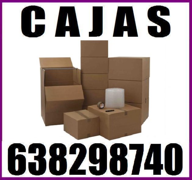 cajas de mudanzas madrid 638: 298: 740 cajas de embalaje