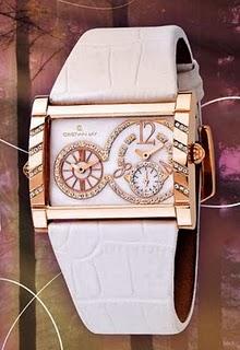 Reloj acero chapado oro Cristian Lay Hilde