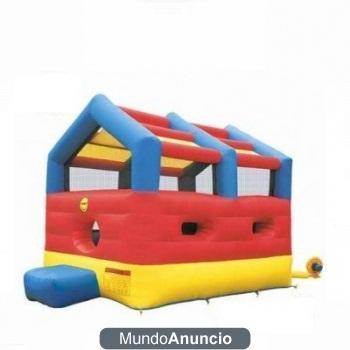 Gran Castillo hinchable Big Party House con paredes inflables.Albacete