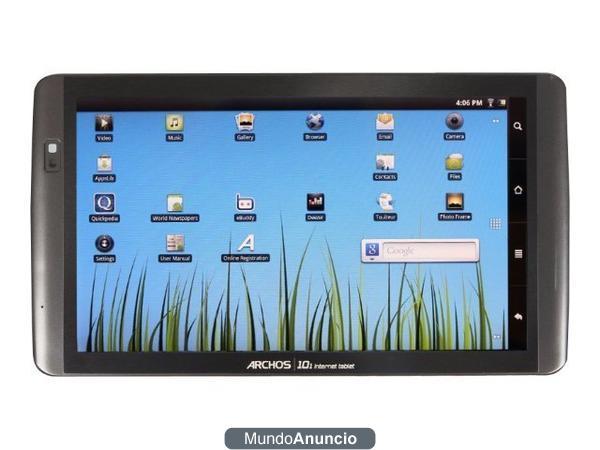 vendo o cambio x ordenador ...  El ARCHOS 101 internet tablet es un tablet del que se enorgullecerá. Tendrá en sus manos