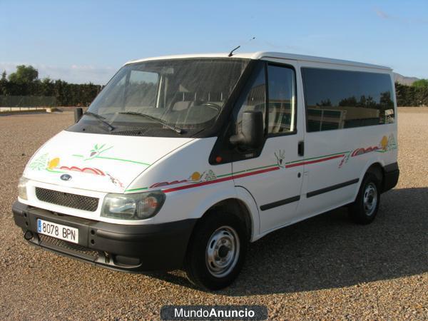 FORD TRANSIT T-280 CON 9 PLAZAS.