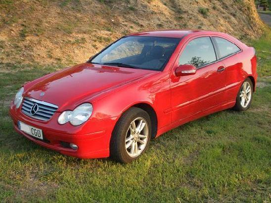 MERCEDES C180 SPORTCOUPE KOMPRESSOR