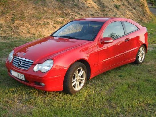 MERCEDES C180 SPORTCOUPE KOMPRESSOR