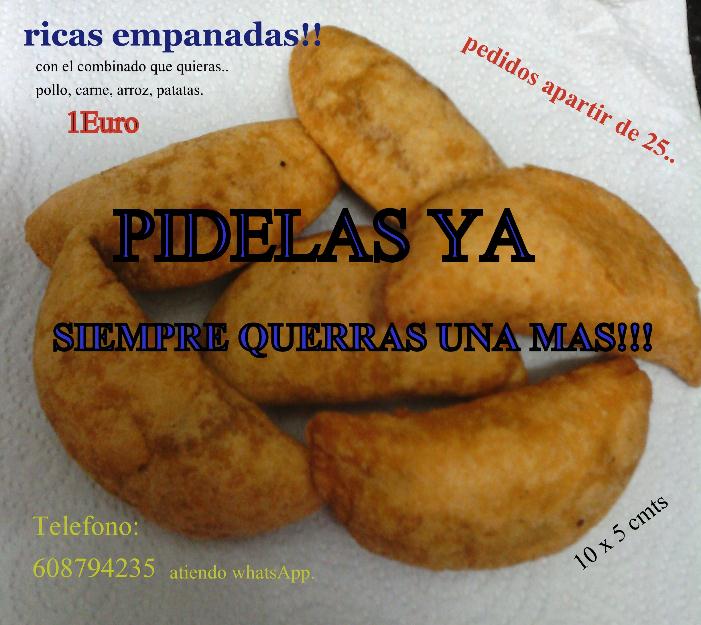 Ricas Empanadas colombianas!!!