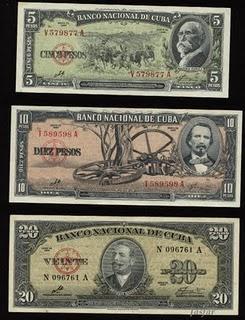 BILLETES DE CUBA ( ESPECIALES )