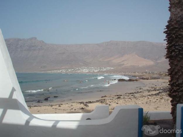 Directamente en la playa y las mejores vistas de Famara