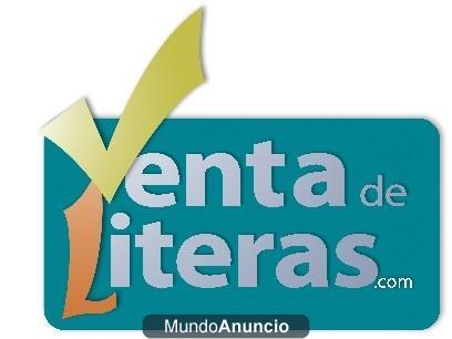 LITERAS HOMOLOGADAS-DIRECTAMENTE DE FABRICA !!!