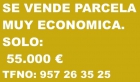 VENTA DE PARCELA EN VILLAFRANCA CORDOBA - mejor precio | unprecio.es