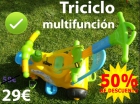 ¡Oferta! Triciclo multifunción [50% dto] - mejor precio | unprecio.es