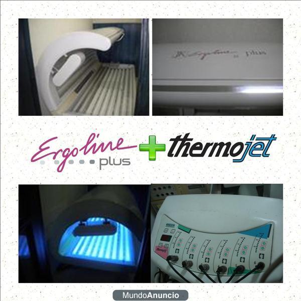 ¡¡¡OFERTON!!! SOLARIUM UVA HORIZONTAL Y THERMOJET