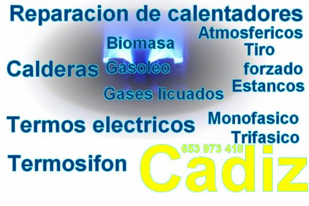 reparacacion e instalacion de calentadores y termos electricos