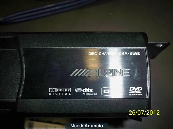 SE VENDE--DVD Alpine 5`8 LCD Monitor TIME-M680