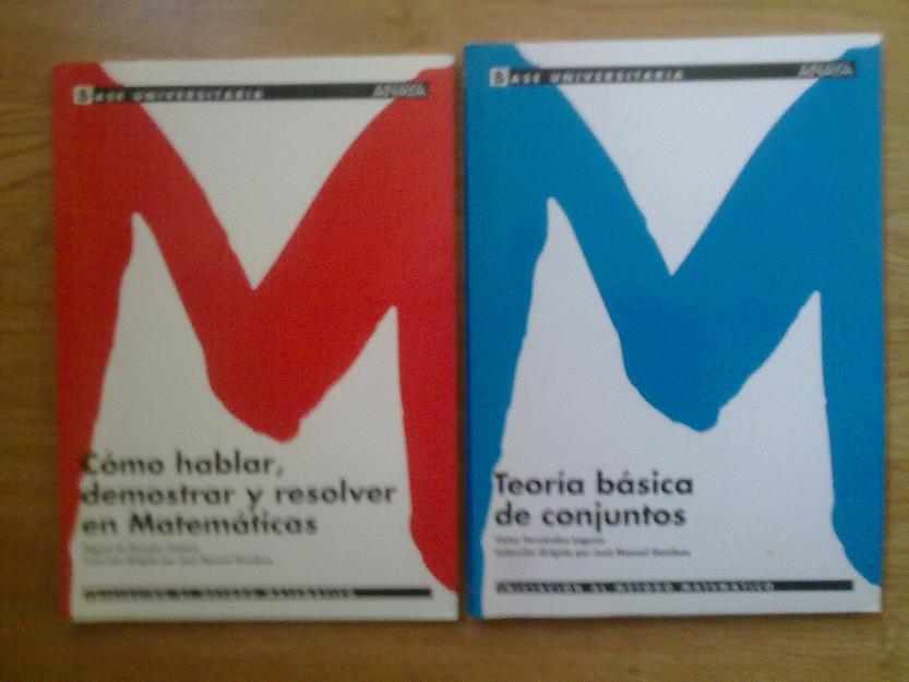 Vendo libros de universidad