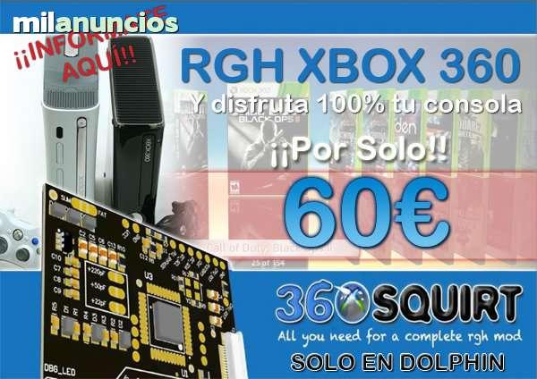 Instalación rgh en tienda todas xbox 360