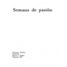 Semana de pasión. Novela. --- Destino, 1976, Barcelona. 1ª edición. - mejor precio | unprecio.es