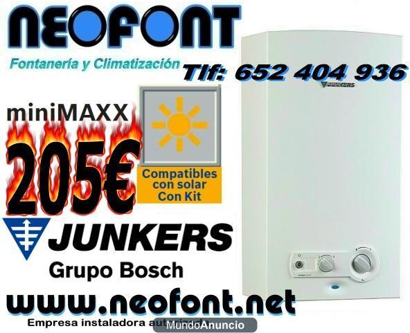 calentador JUNKERS Minimaxx Automatico