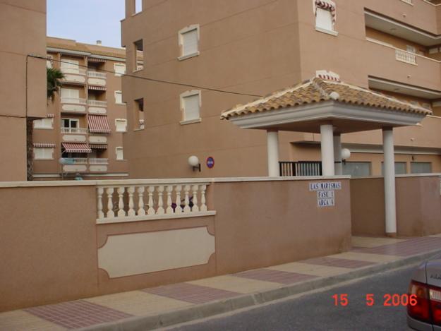 duplex santa pola, piscina