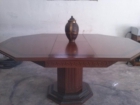 mesa estilo arabe de madera de haya con marqueteria a mano - mejor precio | unprecio.es