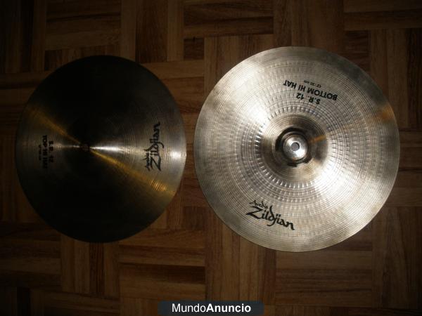 platos ride, hihat, crash ZILDJIAN gama alta