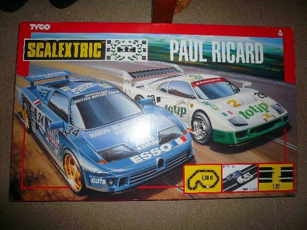 Scalextric tyco paul ricard completo y como nuevo 6,60 metros!!!!!!