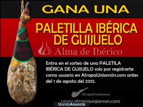 Sorteo de una paletilla iberica de guijuelo de www.atrapaunjamon.com