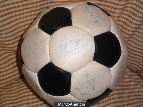 Balón firmado real madrid temporada 89-90