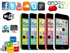 Goophone i5c, réplica iphone 5c, libre, envío en 2 días - mejor precio | unprecio.es