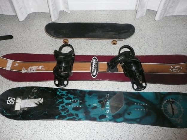 Vendo Skate y tablas de snow