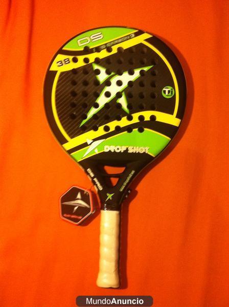 Pala de Padel Drop Shot Pro Carbon 3 Nueva